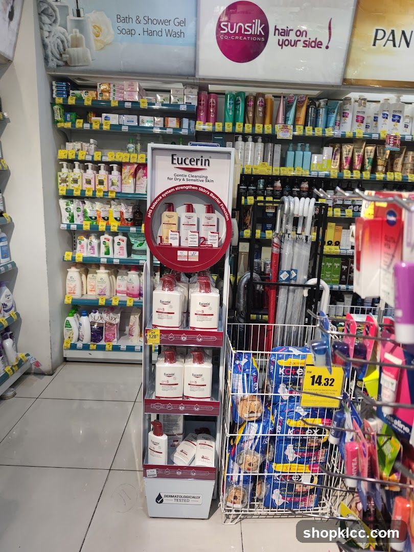 Skincare and Personal Care Products Display