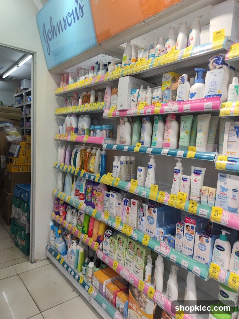 Baby Care Products Display