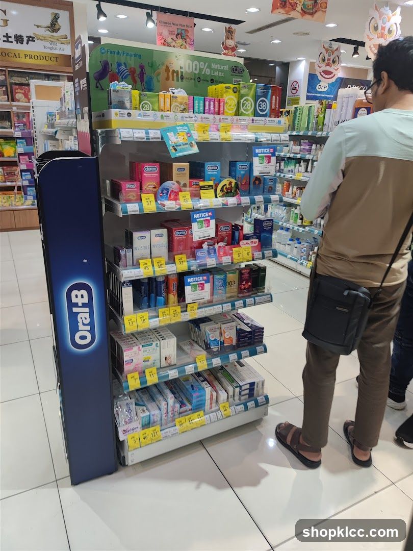 Health and Personal Care Products Display