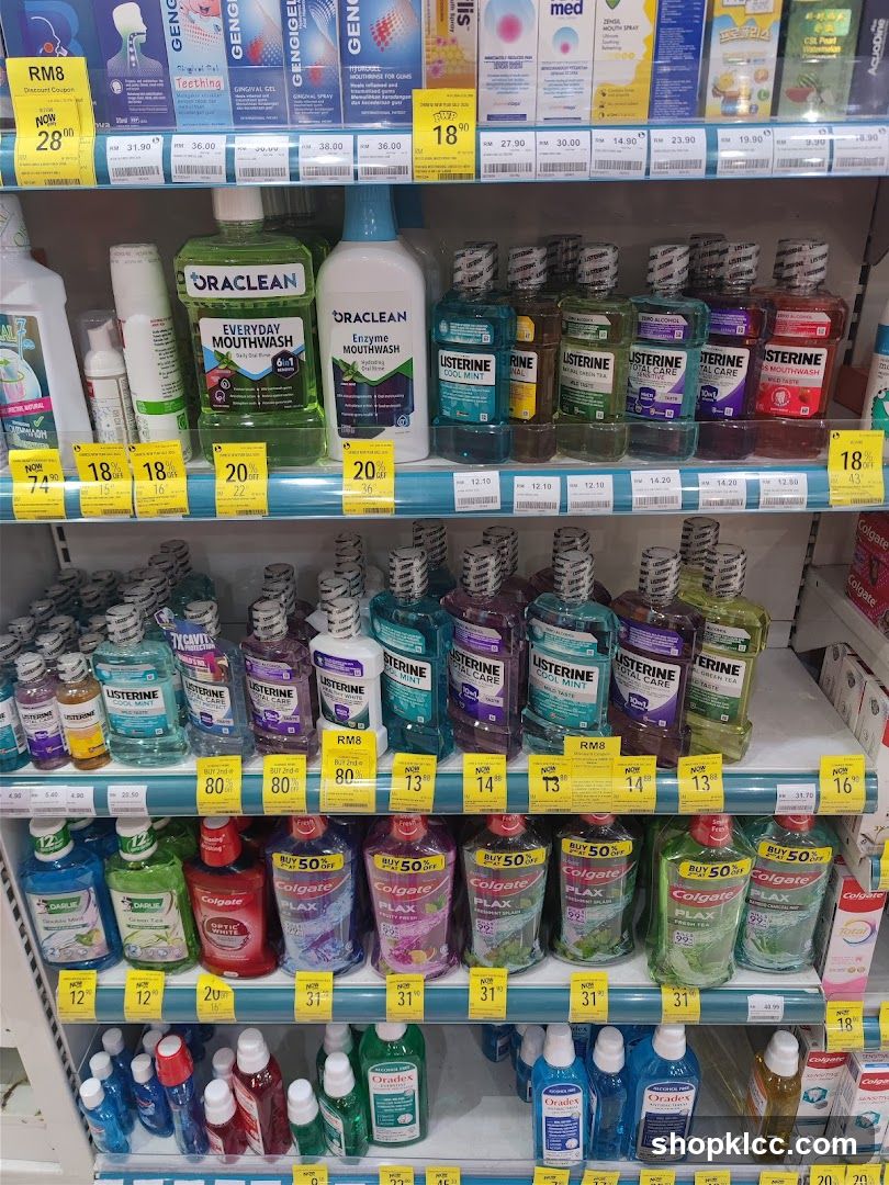 Oral Care Products Display