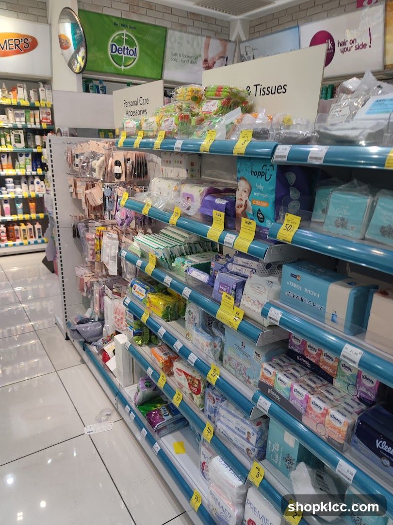 Health and Beauty Products Aisle