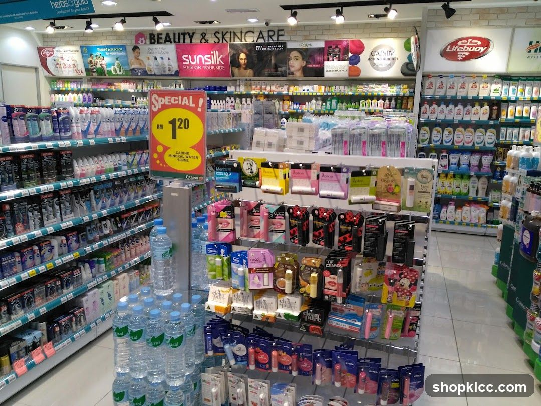 Health and Beauty Store Aisles