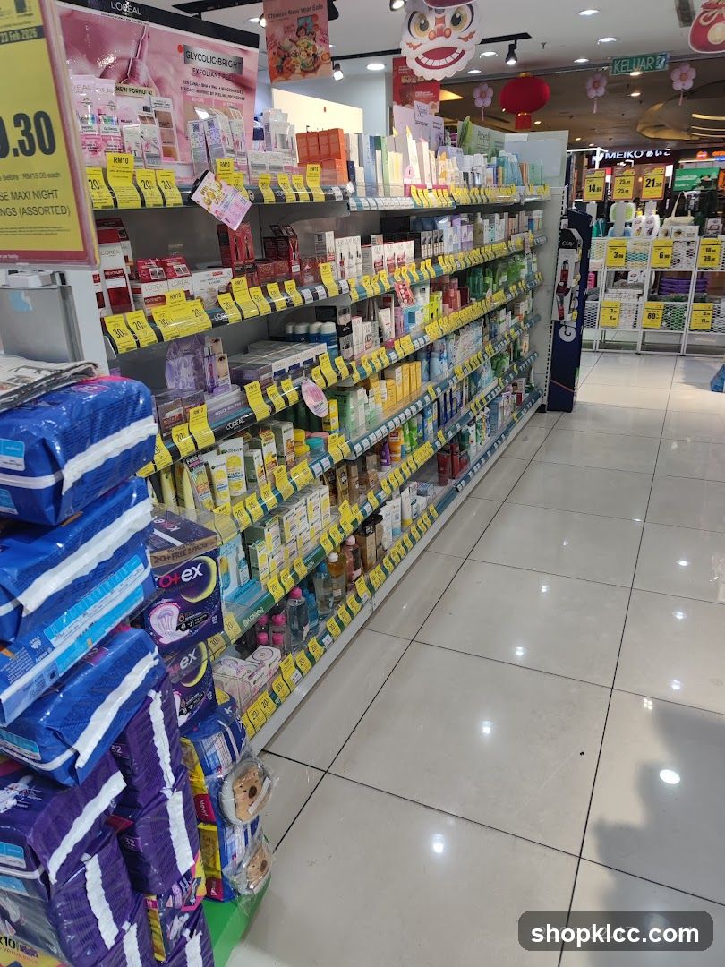 Health and Beauty Aisles