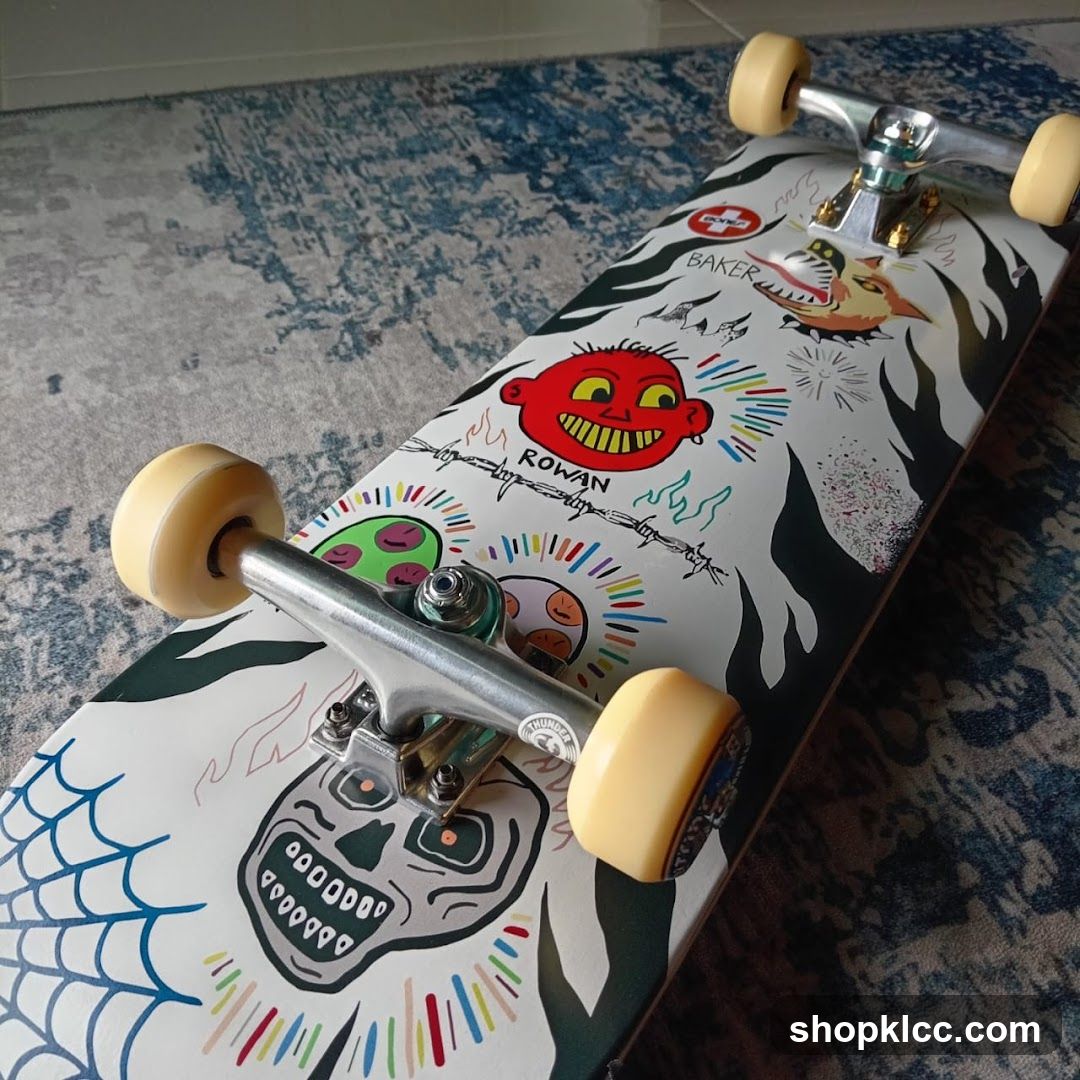 Skateboard Deck with Graphics