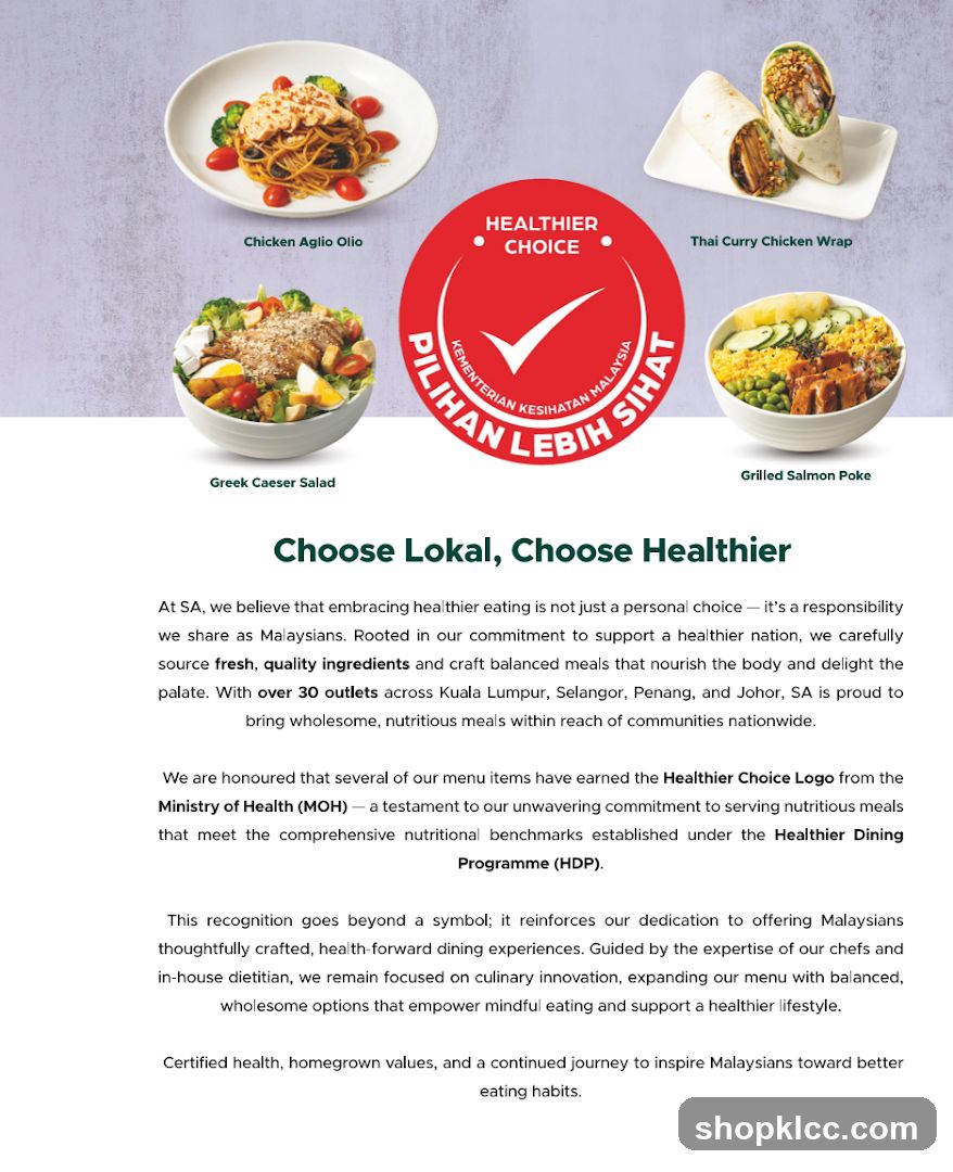 Choose Lokal, Choose Healthier