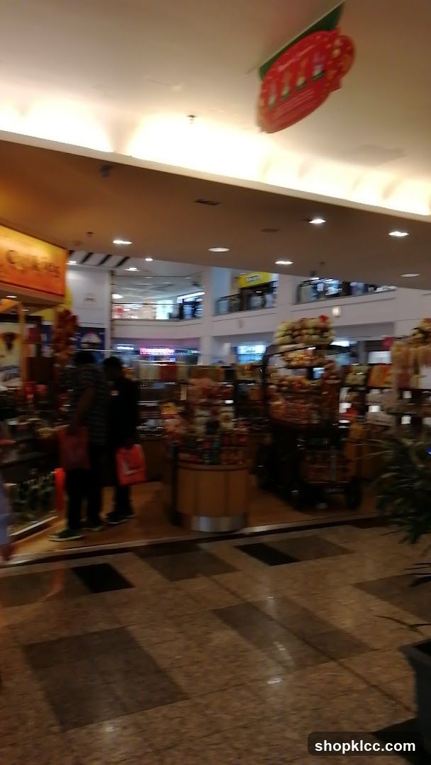 Mall Interior with Food Stalls