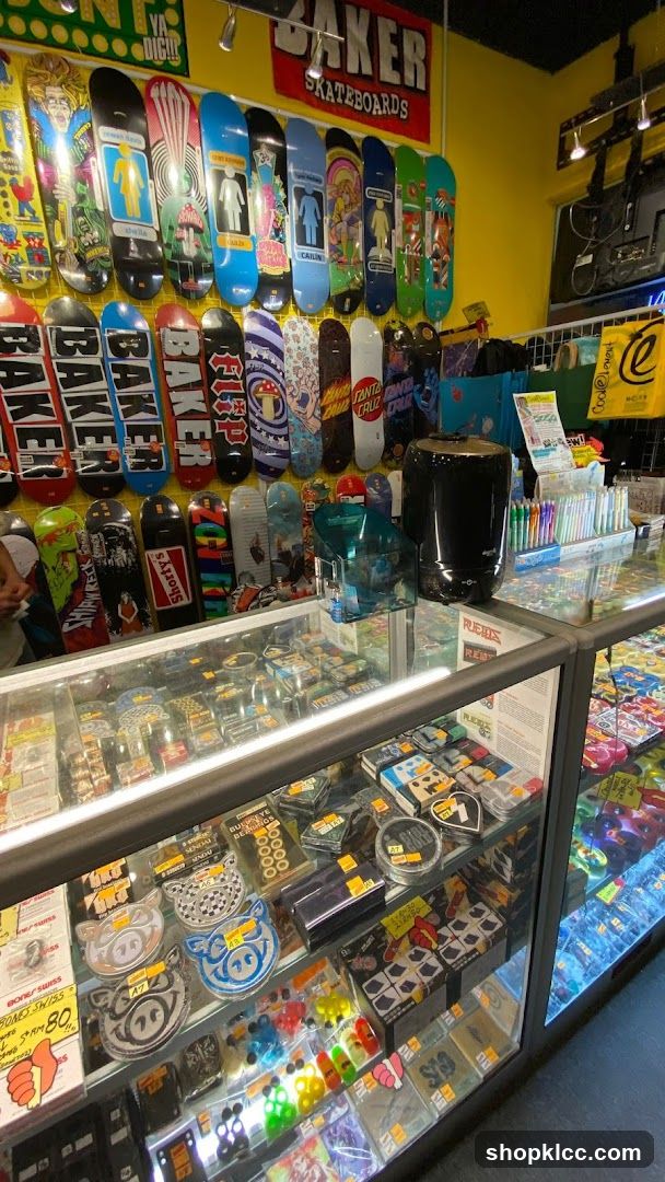 Skateboard Shop Display