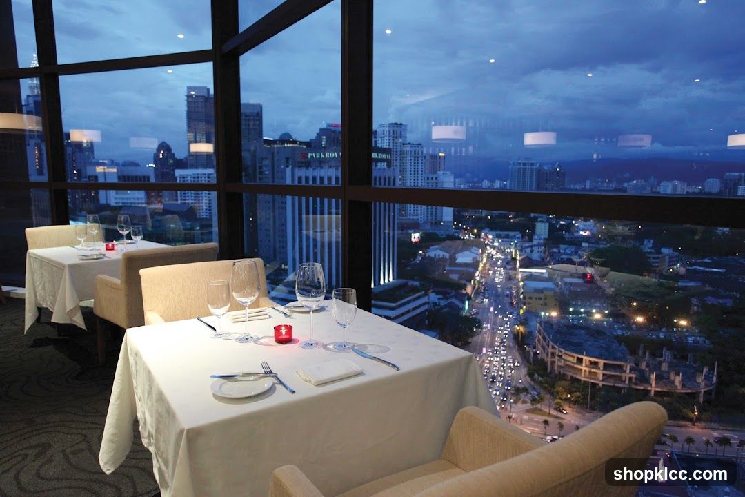 Restaurant Dining with City View
