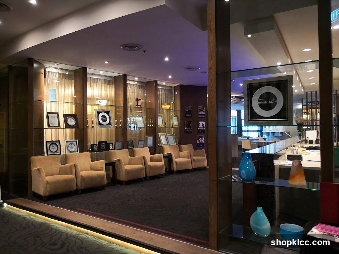 Lobby with Awards Display