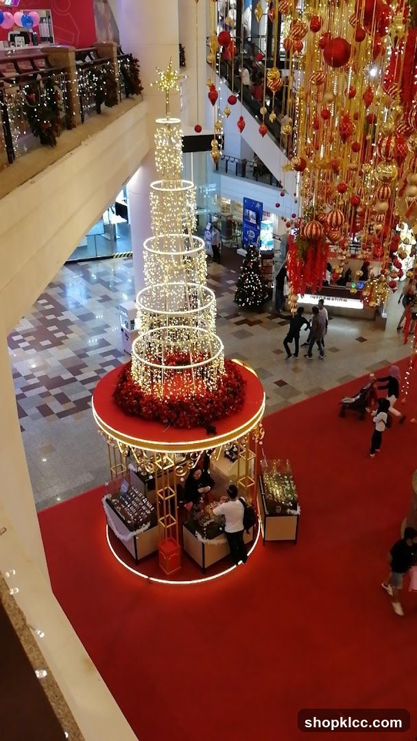 Christmas Decorations in a Mall