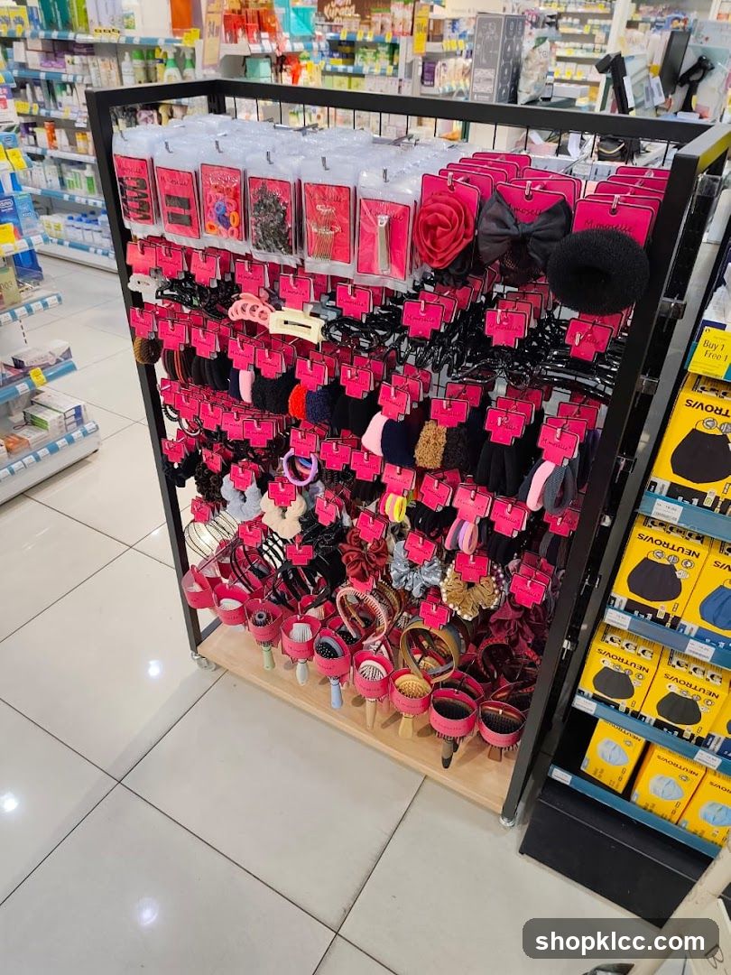 Hair Accessories Display