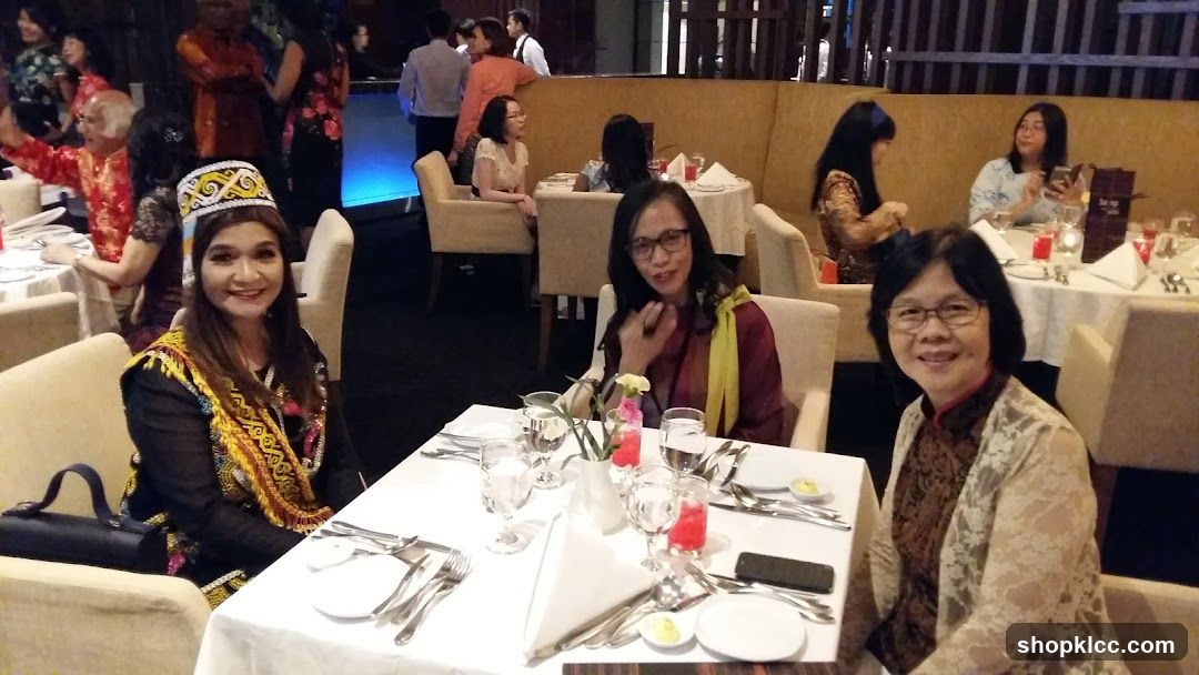 People dining at a restaurant