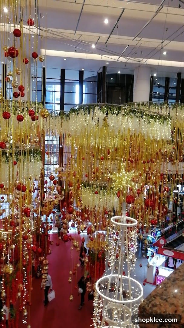 Christmas Decorations in a Mall