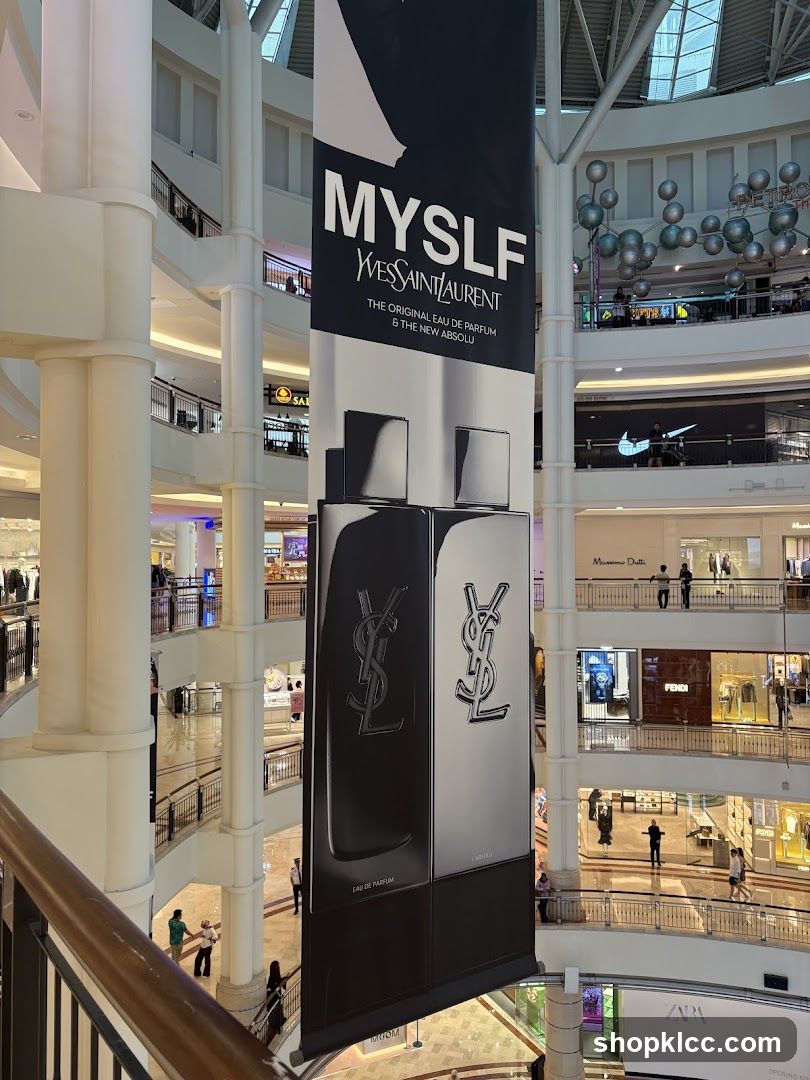 Yves Saint Laurent Perfume Advertisement