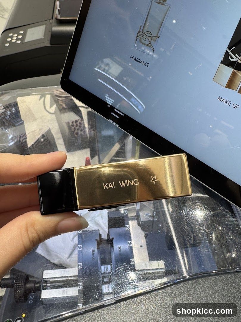 Gold Lipstick Case