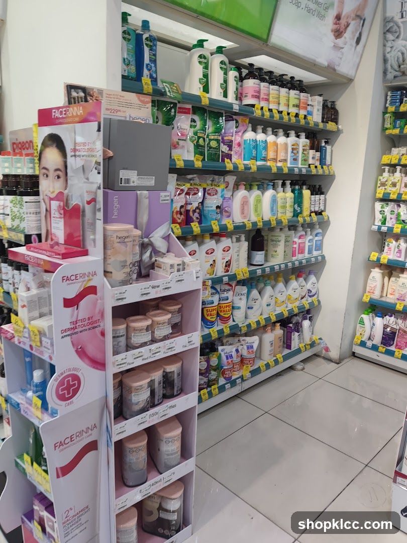 Health and Beauty Products Display