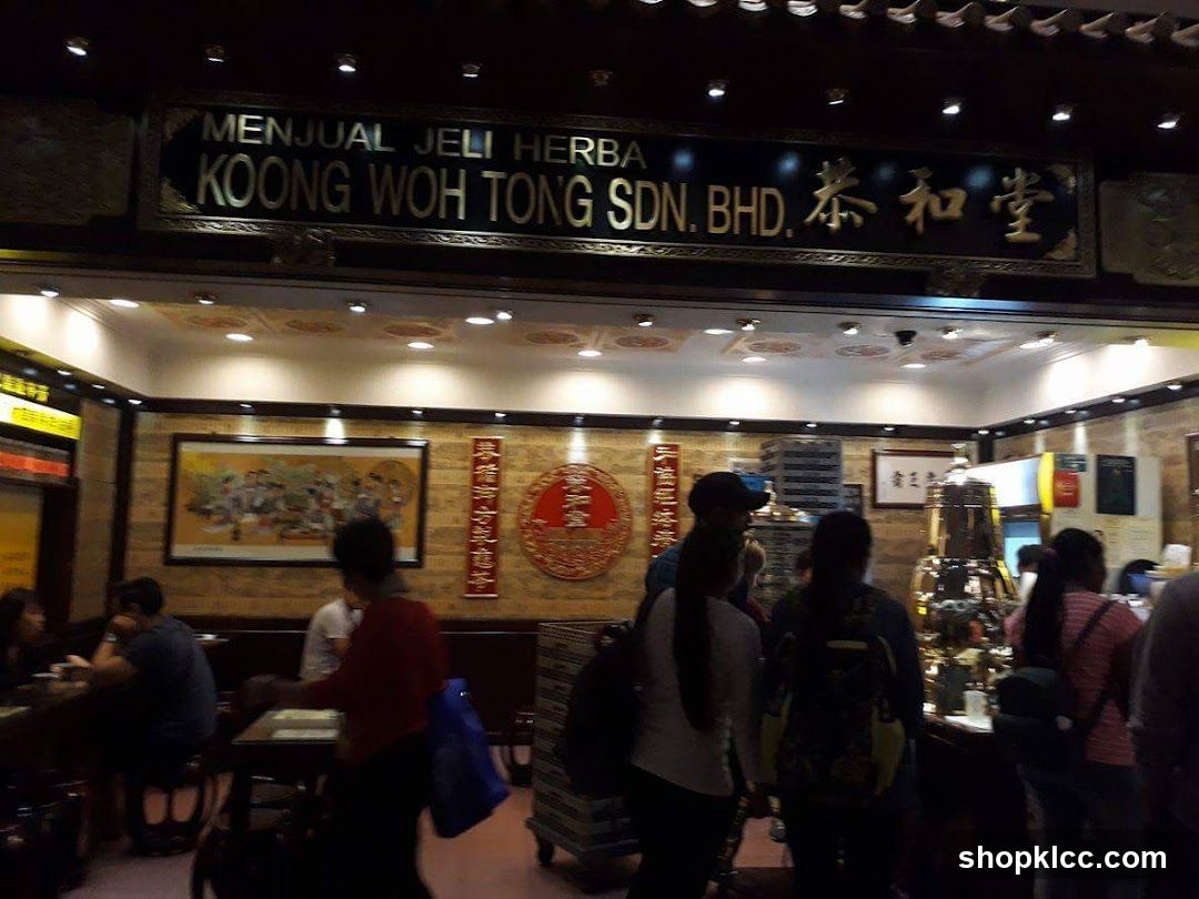 Interior of a Chinese-style shop or restaurant