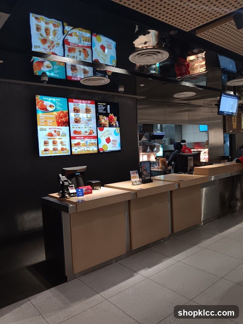 Fast Food Counter