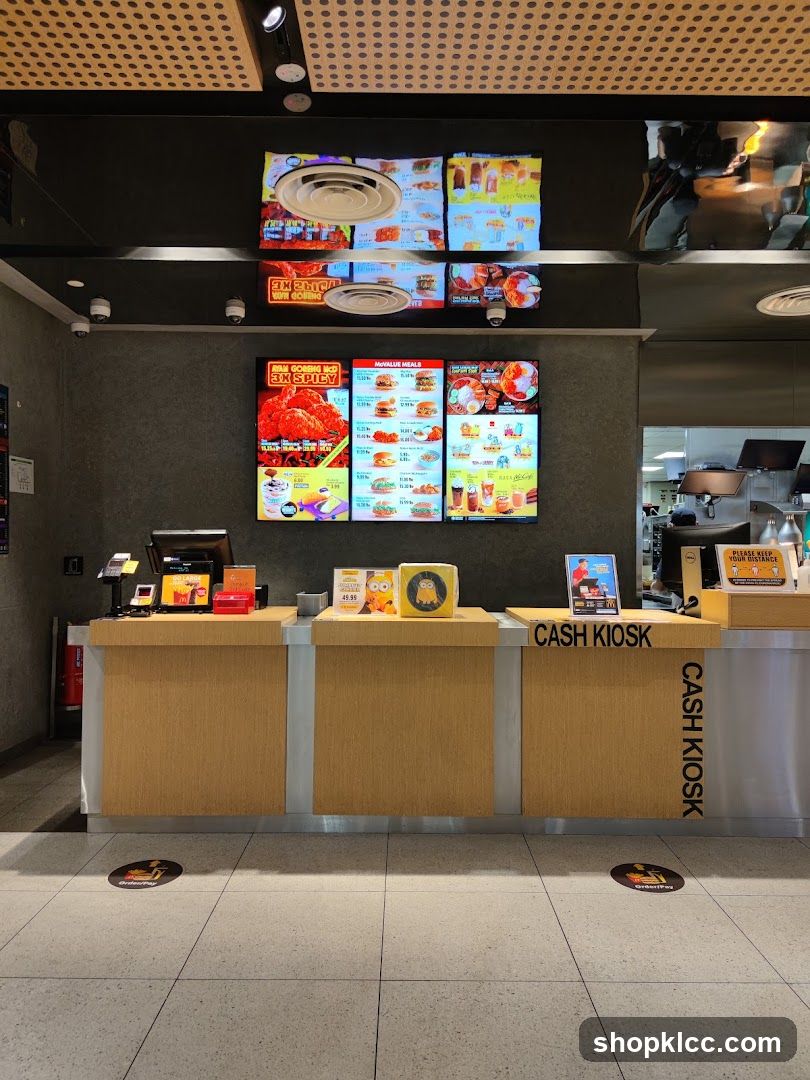 Fast Food Restaurant Counter