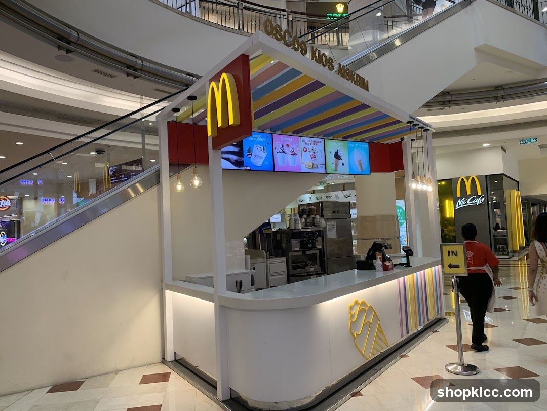 McDonald's Ice Cream Kiosk