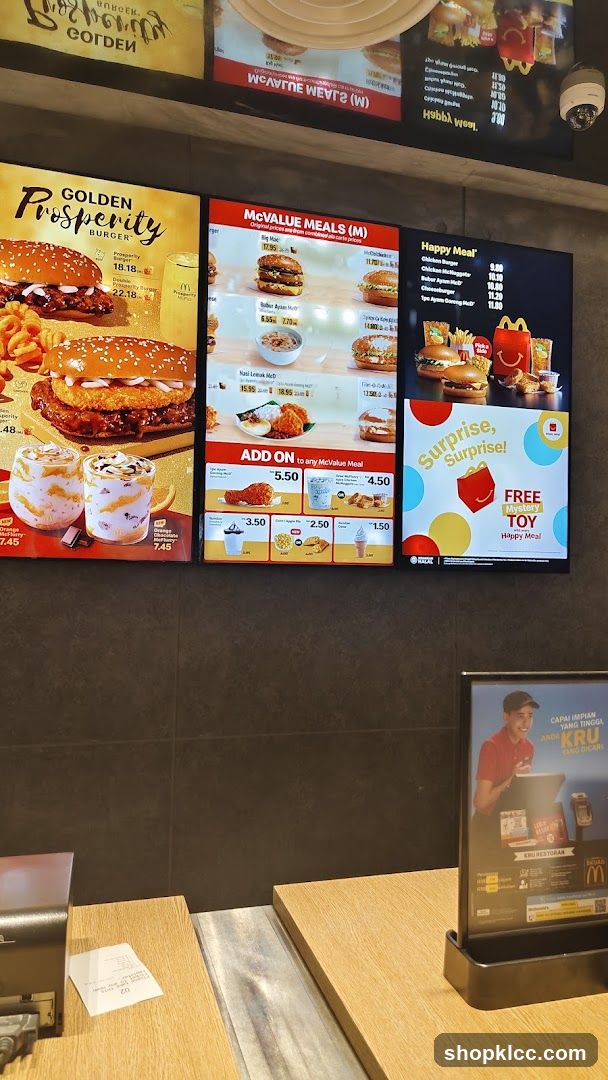 McDonald's Menu