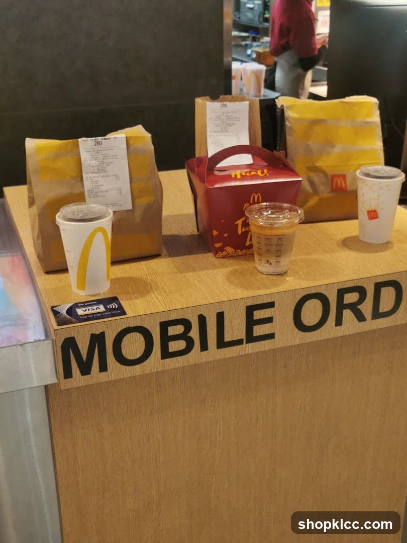 McDonald's Mobile Orders