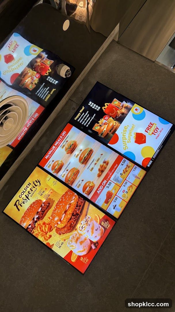 McDonald's Menu