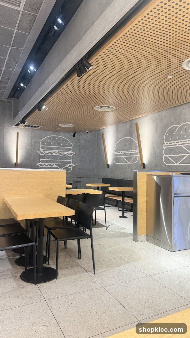 Modern Fast Food Interior