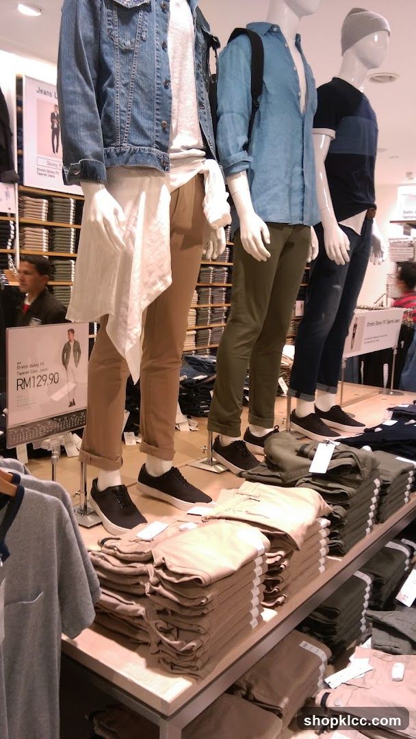 Mannequins in a clothing store