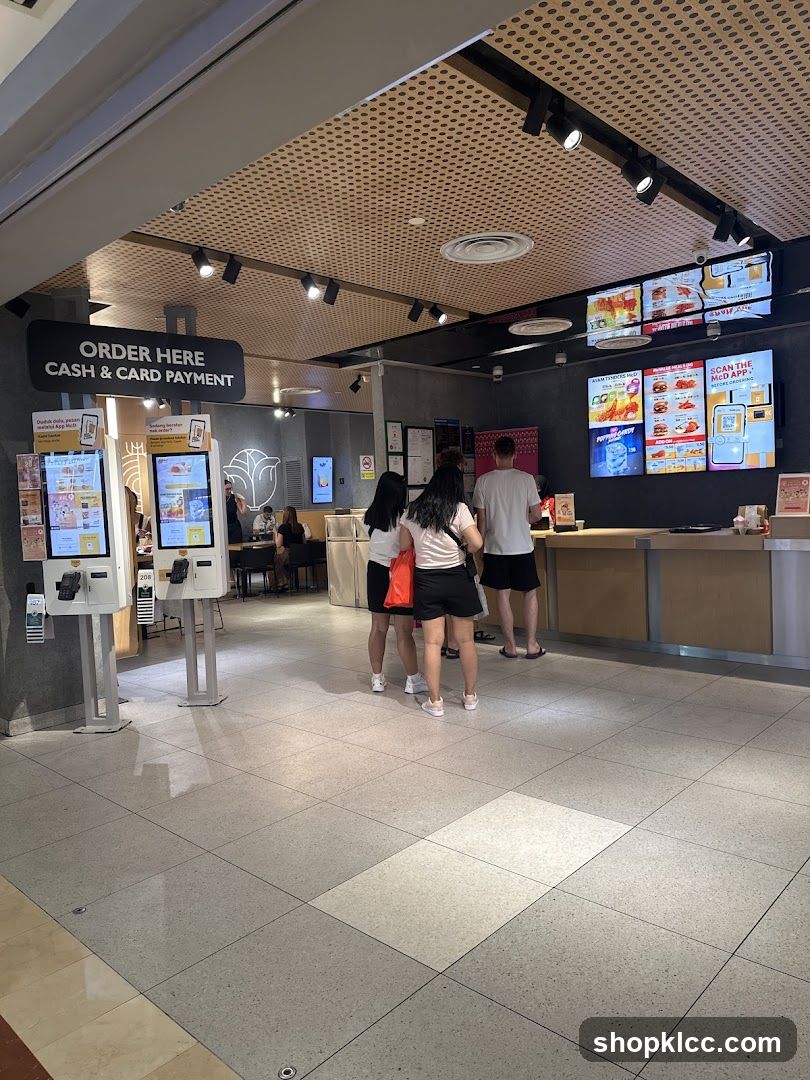 Fast Food Restaurant Interior