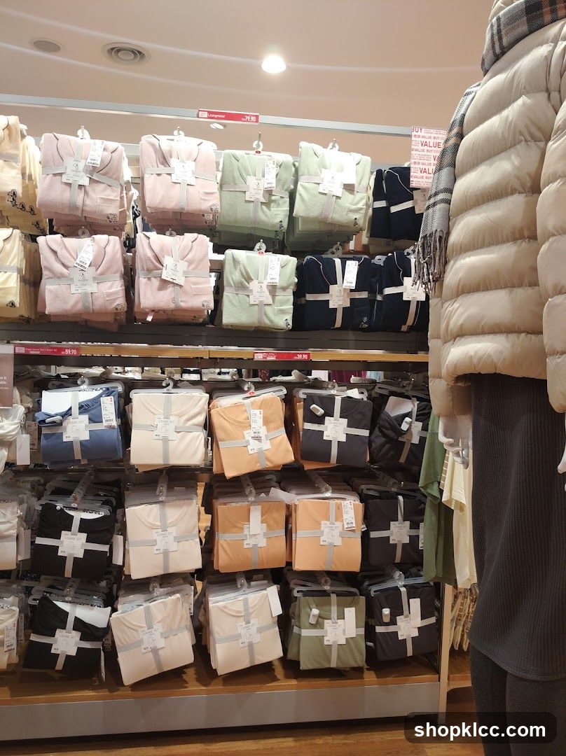Pajama Sets Display
