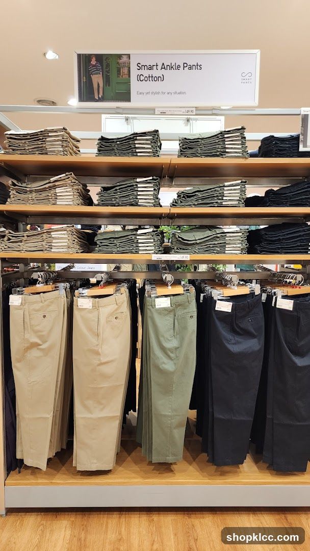 Smart Ankle Pants Display