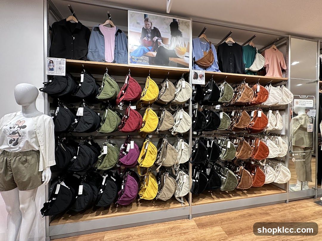 Bags and Apparel Display