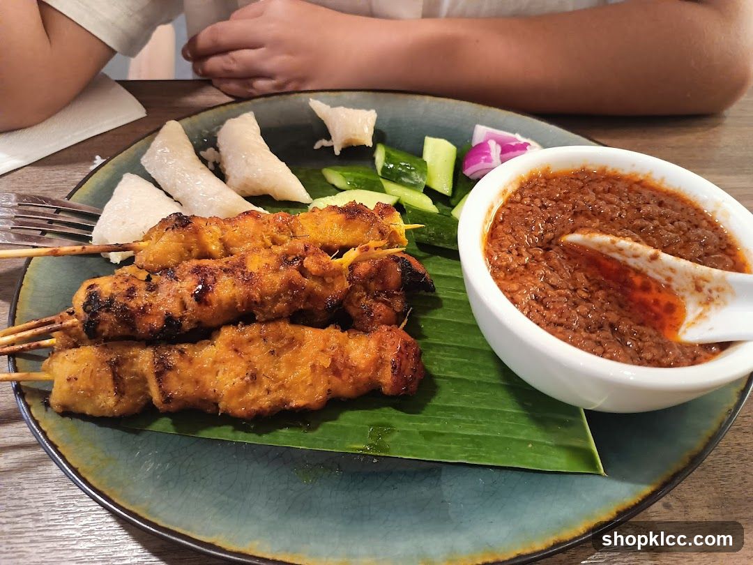 Chicken Satay with Peanut Sauce