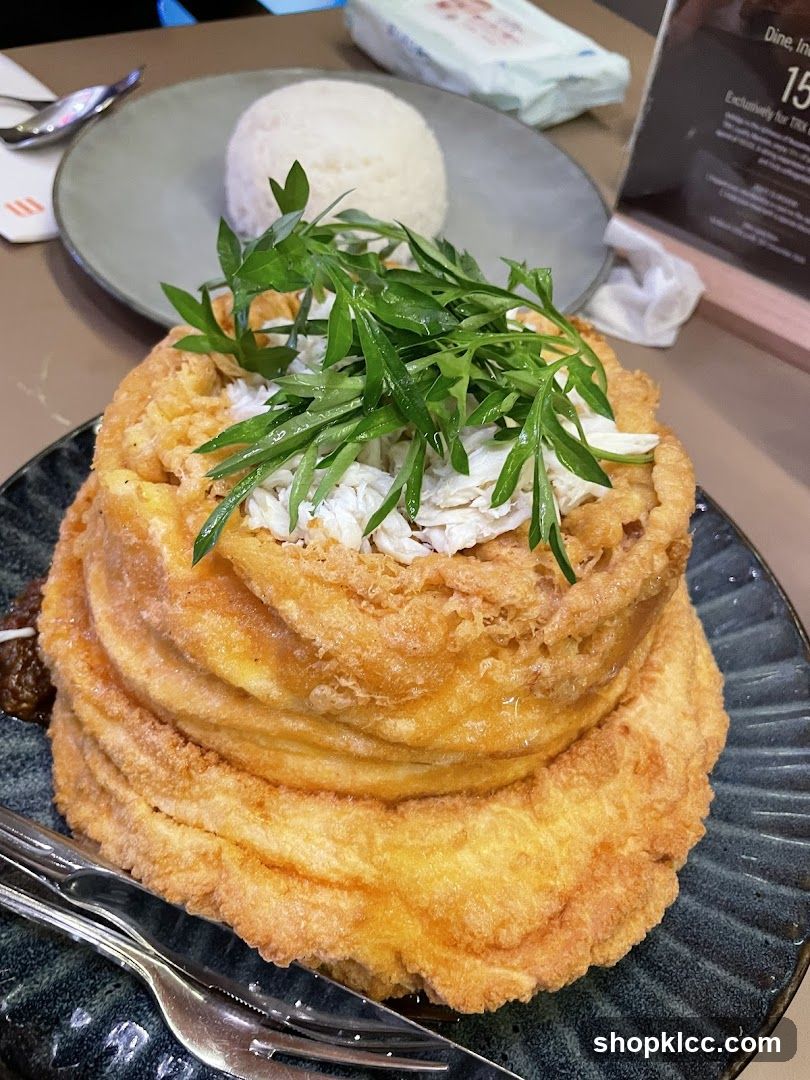 Crab Omelette with Rice