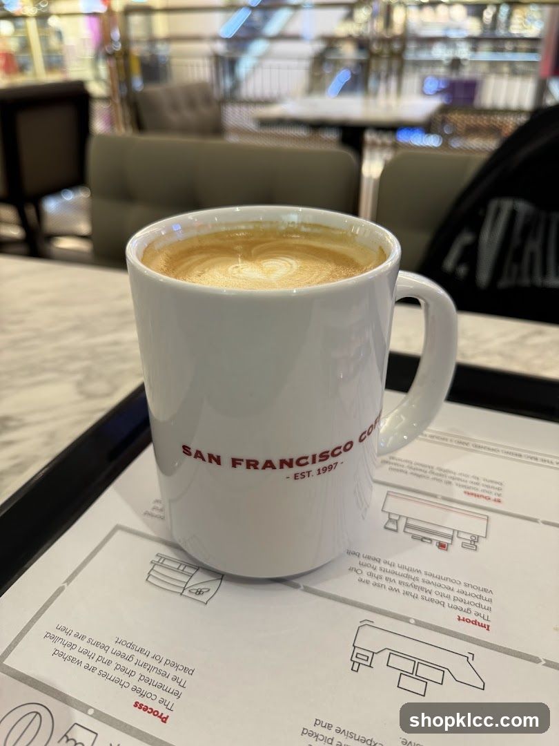 Coffee Mug with Latte Art