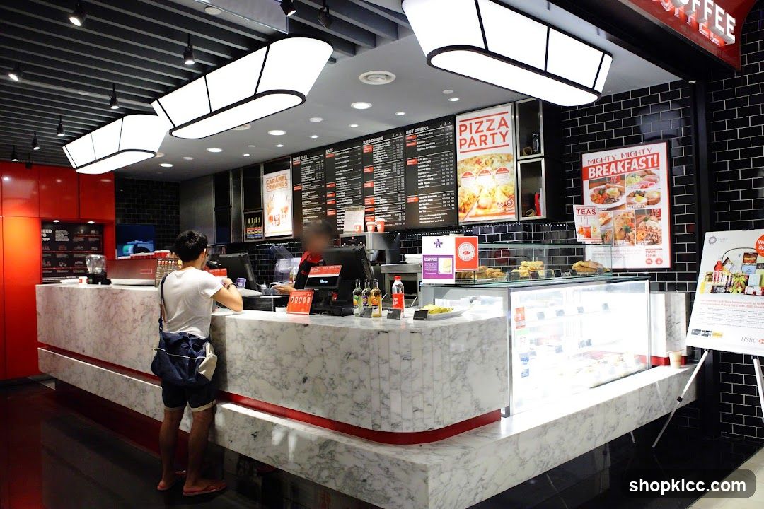 Cafe Counter with Menu Boards