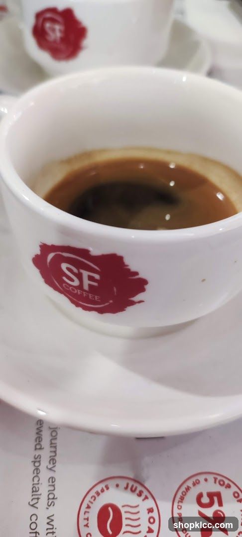 Coffee Cup with SF Coffee Logo