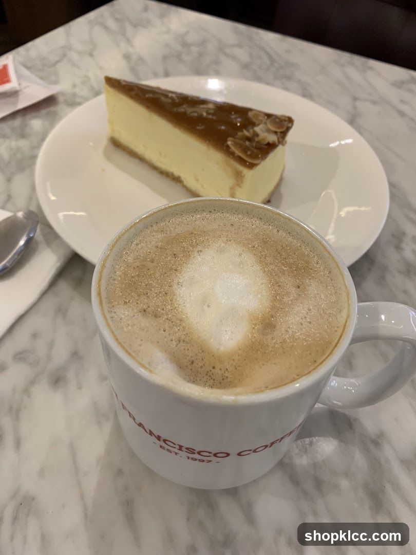 Coffee and Cheesecake