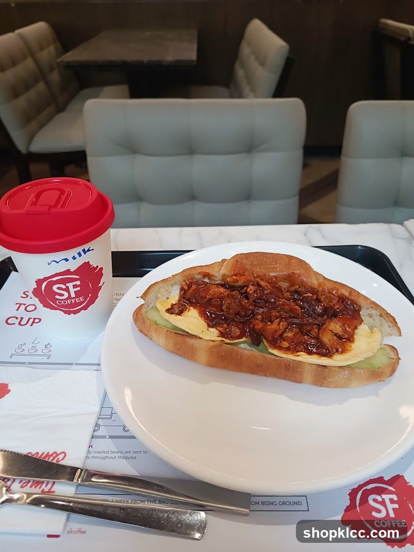 Sandwich and Coffee