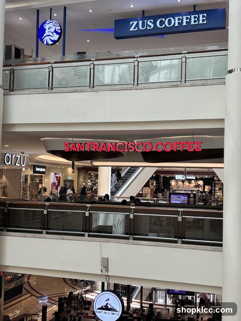 Coffee Shops in a Mall