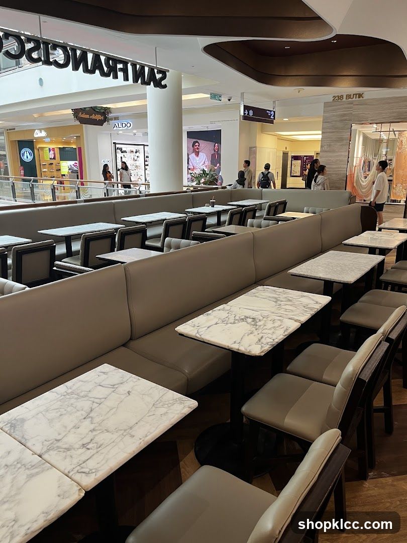 Cafe Seating Area