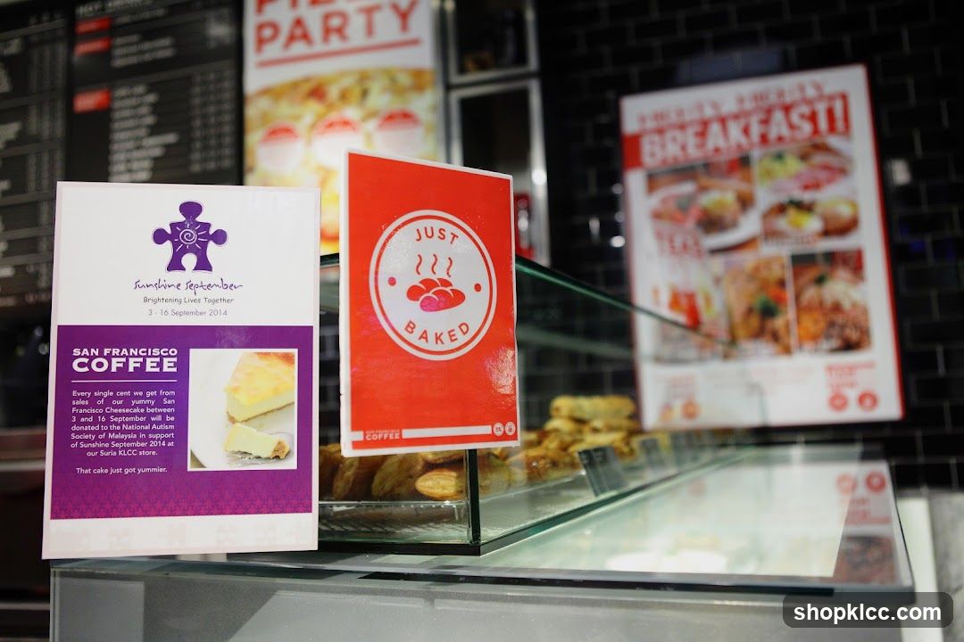 Promotional displays and baked goods