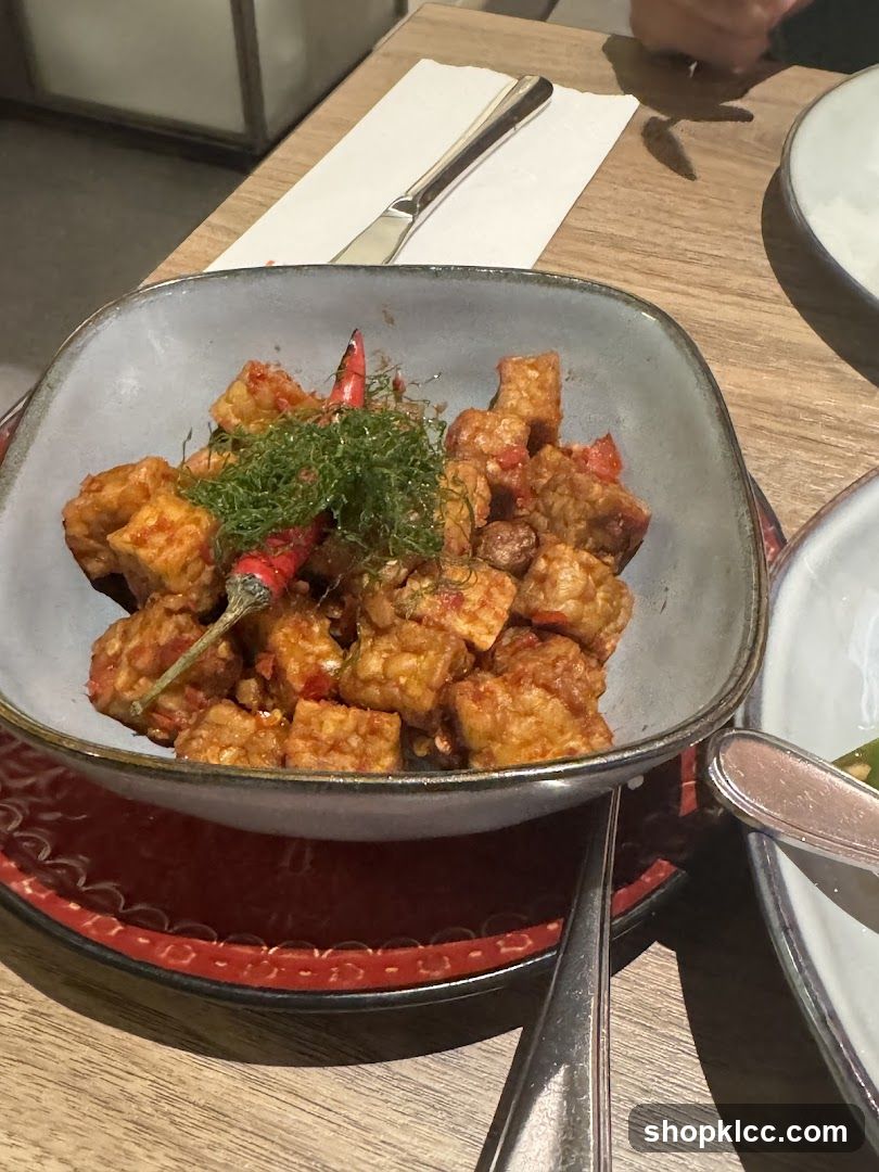 Spicy Tempeh Dish