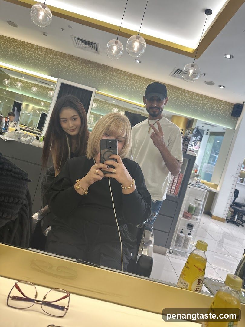 People in a salon