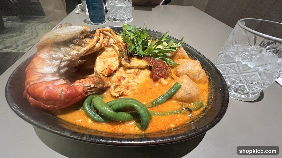 Curry Laksa with Prawn