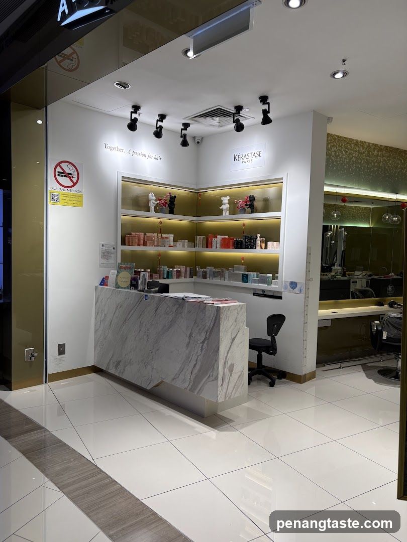 Hair Salon Reception Area