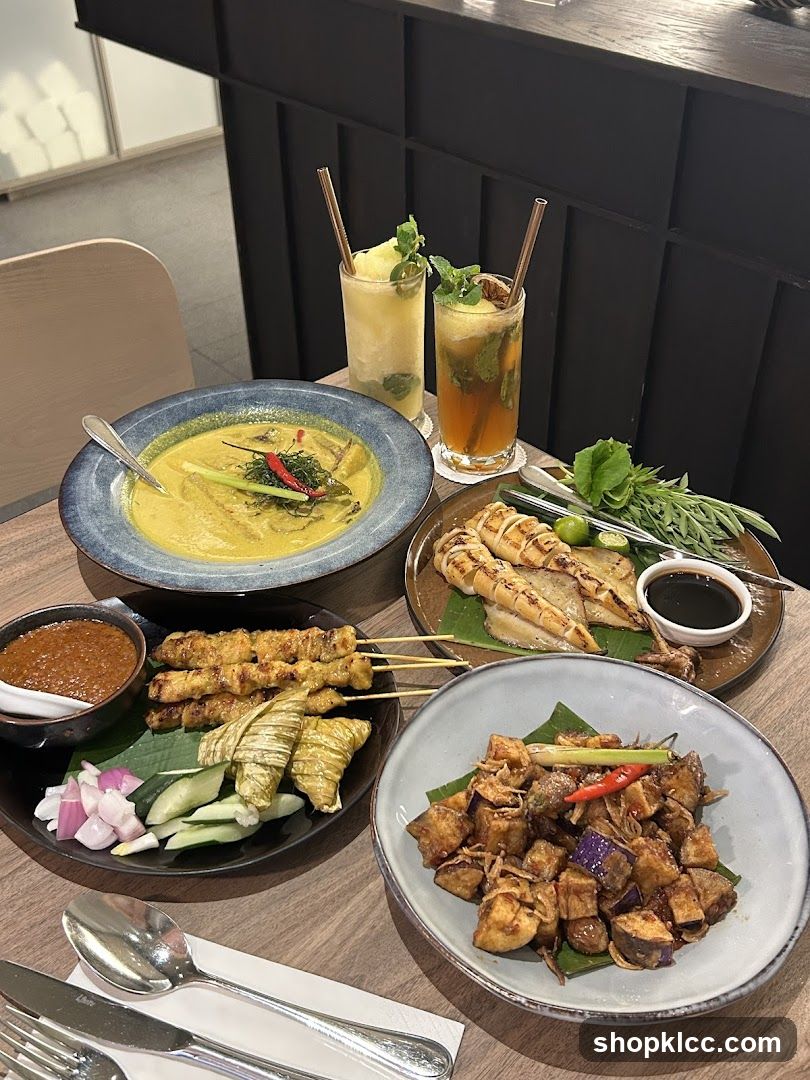 Assortment of Southeast Asian Dishes