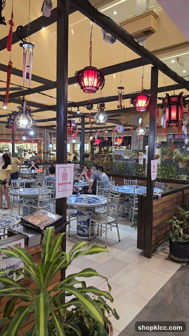 Restaurant Interior with Chinese Decor