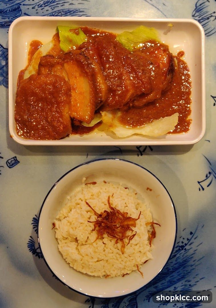 Braised Pork Belly with Rice